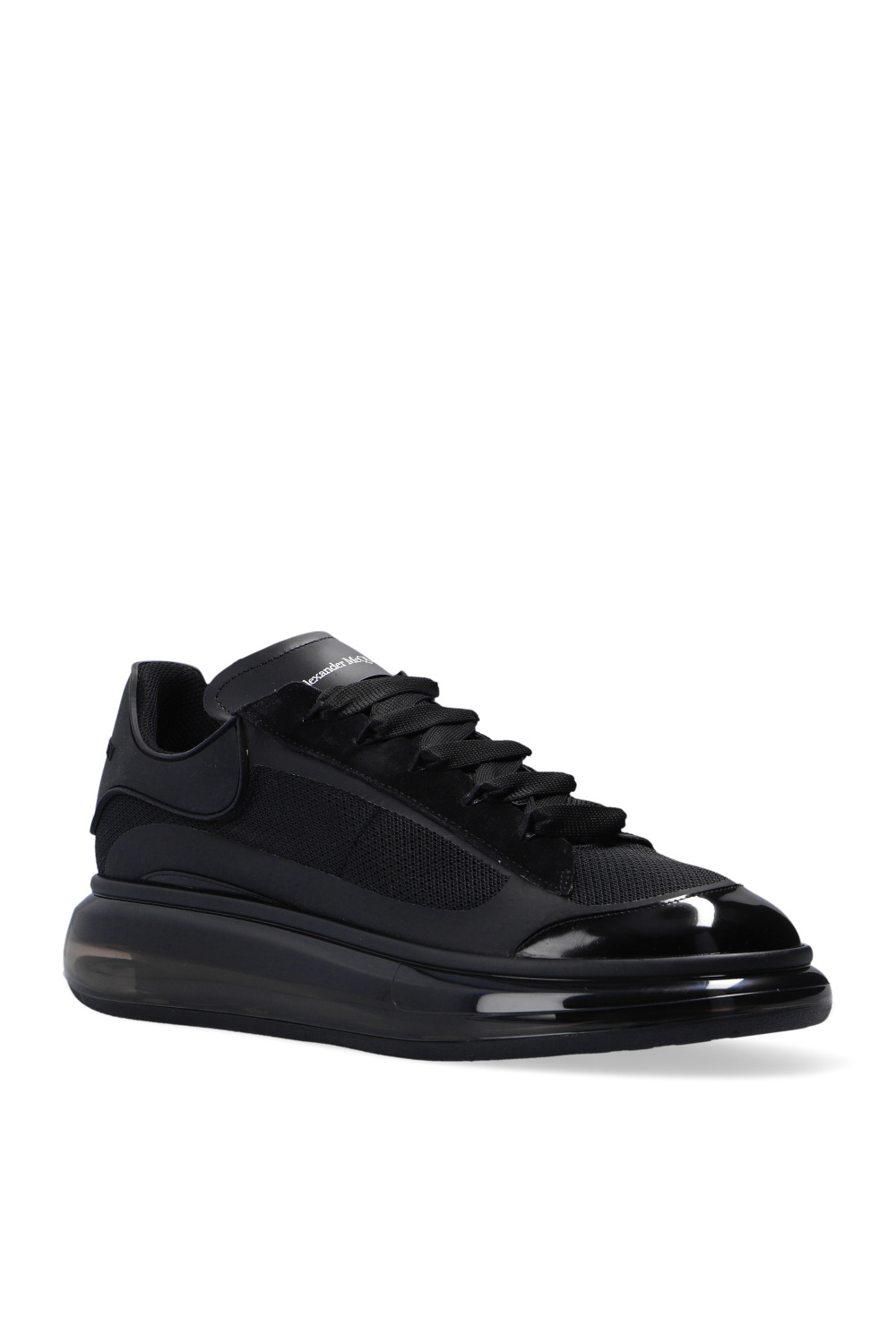 【送料&関税込】Alexander McQueen Leather Sneakers Alexander Mcqueen Oversized Platform Sneakers Leather White